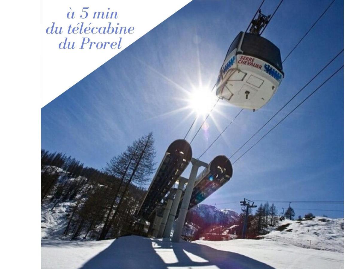 Mas De Blais Appartement Chaleureux A 5 Minutes Des Pistes บรีอองซง ภายนอก รูปภาพ